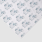 Herr & Mrs. Design Seidenpapier (Ausschnitt)