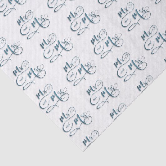 Herr & Mrs. Design Seidenpapier (Ausschnitt)