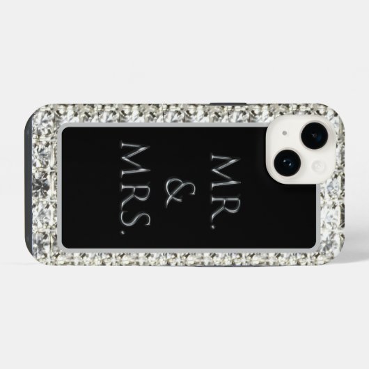 Herr & Mrs. iPhone Hülle (Rückseite (Horizontal))