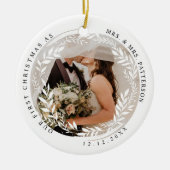 Herr & Mrs. Keramik Ornament (Vorne)