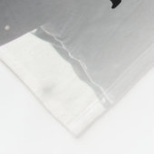 Herr & Mrs. Mit Monogramm Foto Fleecedecke (Ecke)