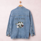 Herr & Mrs. mit White Floral Art Jeansjacke (Hangar)