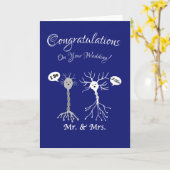 Herr & Mrs. Neuron Karte (Gelbe Blume)