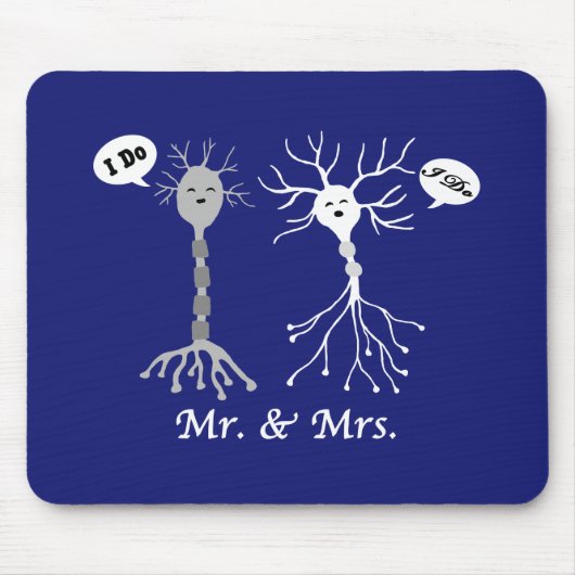Herr & Mrs. Neuron Mousepad (Vorne)