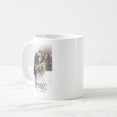 Herr & Mrs. Newlywed Foto Kaffeetasse (Vorderseite Links)