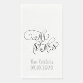 Herr & Mrs. Serviette (Vorderseite)