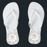 Herr & Mrs Watercolor Wedding Flip Flops Badesandalen<br><div class="desc">Für weitere Anpassungen klicken Sie bitte auf die Schaltfläche "Anpassen" und verwenden Sie unser Designwerkzeug,  um diese Vorlage zu ändern. Wenn die Optionen verfügbar sind,  können Sie Text und Bild ändern,  indem Sie einfach auf "Text oder Bild hier bearbeiten/entfernen" klicken und Ihre eigenen hinzufügen. Entworfen von irikul/Freepik.</div>