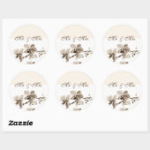 Herr & Mrs. Wedding Stickers (Blatt)