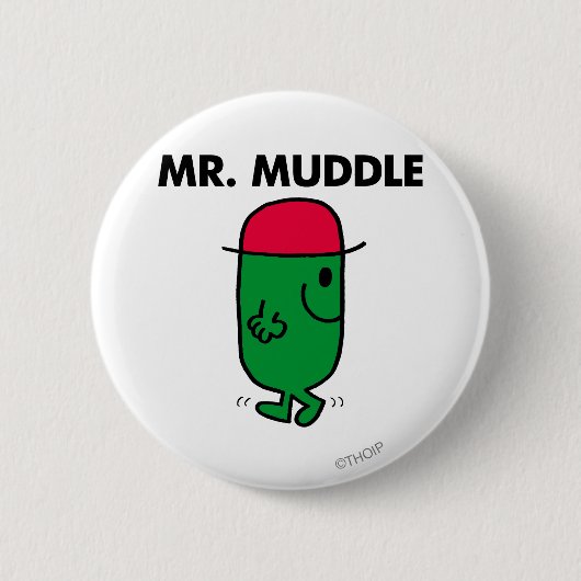 Herr Muddle | Rückwärts gehen Button (Vorderseite)
