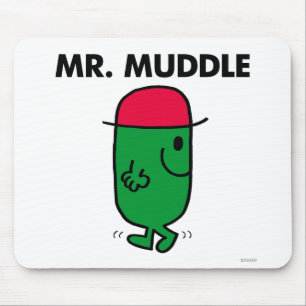Herr Muddle   Rückwärts laufen Mousepad