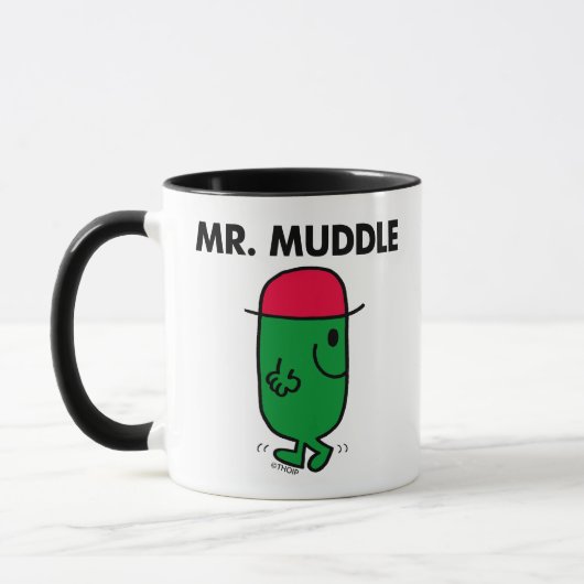 Herr Muddle | Rückwärts laufen Tasse (Links)