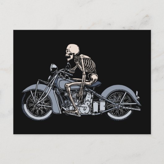 Herr Muerte De La Paz Postkarte (Vorderseite)