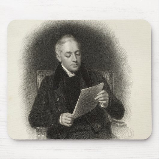 Herr Murray, Verleger von Arbeiten Lords Byrons Mousepad (Vorne)