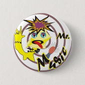 Herr Music Button (Vorderseite)