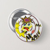 Herr Music Button (Vorne & Hinten)