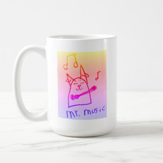 Herr Music Kaffeetasse (Links)
