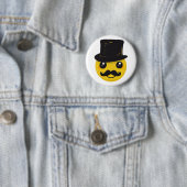 Herr Mustache Button (Beispiel)