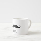 Herr Mustache: Espresso-Tasse Espressotasse (Vorderseite Rechts)