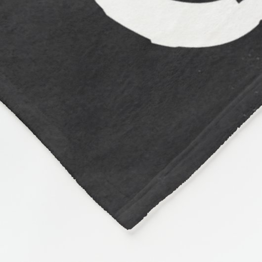 Herr Mustache, frisch verheiratet, Groom Honeymoon Fleecedecke (Ecke)