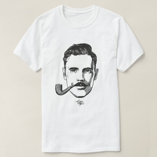 Herr Mustache (für Mann) T-Shirt (Design vorne)