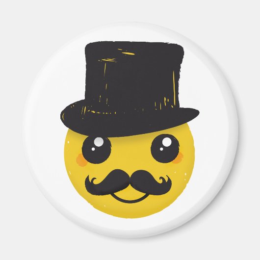 Herr Mustache Magnet (Vorne)
