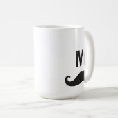 Herr Mustache Mug Kaffeetasse (VorderseiteRechts)