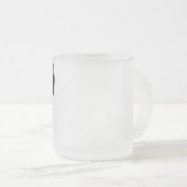 Herr Mustache Mug Mattglastasse (VorderseiteRechts)