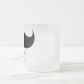 Herr Mustache Mug Mattglastasse (Mittel)