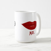 Herr Mustache u. Frau Lips Kaffeetasse (VorderseiteRechts)