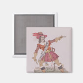 Herr N.T. Hicks Magnet (Vorderseite/Rückseite)