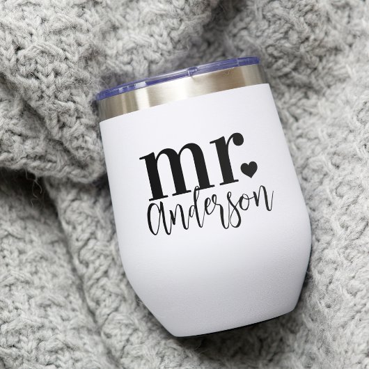 HERR Name Personalisiert Hochzeit