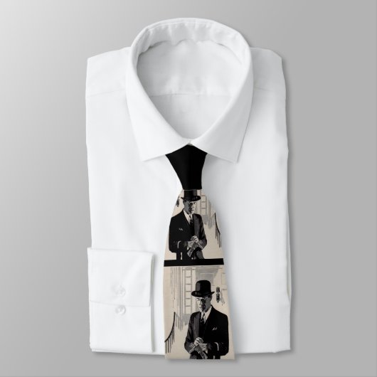 Herr Natty, der scharf gekleidete Mann, druckt in  Krawatte (Gebunden)