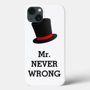 Herr Niemals Falsch Lustig iPhone 13 Hülle