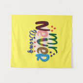 | Herr Niemals falsch Wandteppich (Vorderseite (Horizontal))