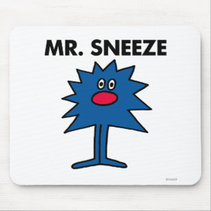 Herr Nieser Körper mit gezackten Kanten Mousepad