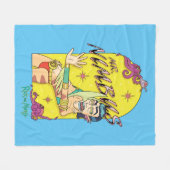 Herr Nimbus Fleecedecke (Vorderseite (Horizontal))