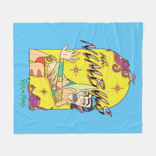 Herr Nimbus Fleecedecke (Vorderseite (Horizontal))