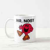 Herr Noisy | Große Walking - Clogs Kaffeetasse (Links)