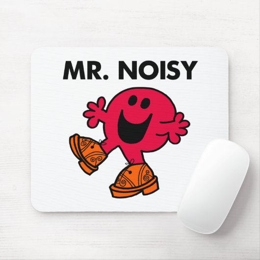 Herr Noisy | Große Walking - Clogs Mousepad (Mit Mouse)