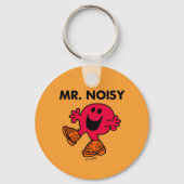 Herr Noisy | Große Walking - Clogs Schlüsselanhänger (Rückseite)