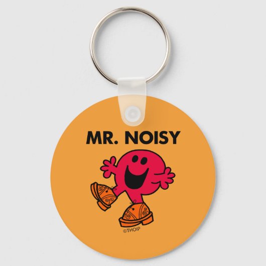 Herr Noisy | Große Walking - Clogs Schlüsselanhänger (Rückseite)