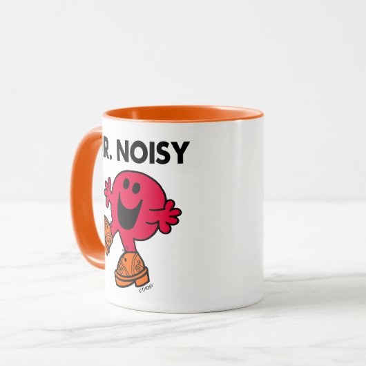 Herr Noisy | Große Walking - Clogs Tasse (Vorderseite Links)