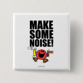 Herr Noisy | Lärm machen Button (Vorderseite)