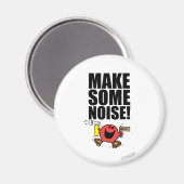 Herr Noisy | Lärm machen Magnet (Vorderseite/Rückseite)