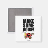 Herr Noisy | Lärm machen Magnet (Vorderseite/Rückseite)