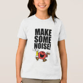 Herr Noisy | Lärm machen Tri-Blend Shirt (Vorderseite)