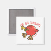 Herr Noisy Tooting Sein Horn Magnet (Vorderseite/Rückseite)