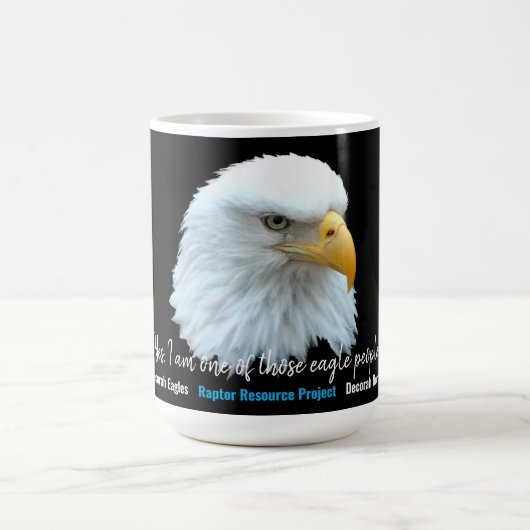 Herr Nord: Ja, ich bin einer dieser Adler! Kaffeetasse (Mittel)