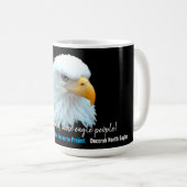 Herr Nord: Ja, ich bin einer dieser Adler! Kaffeetasse (VorderseiteRechts)