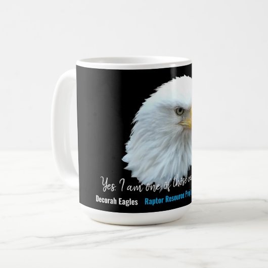 Herr Nord: Ja, ich bin einer dieser Adler! Kaffeetasse (Vorderseite Links)